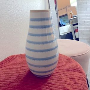 Blue and white vase